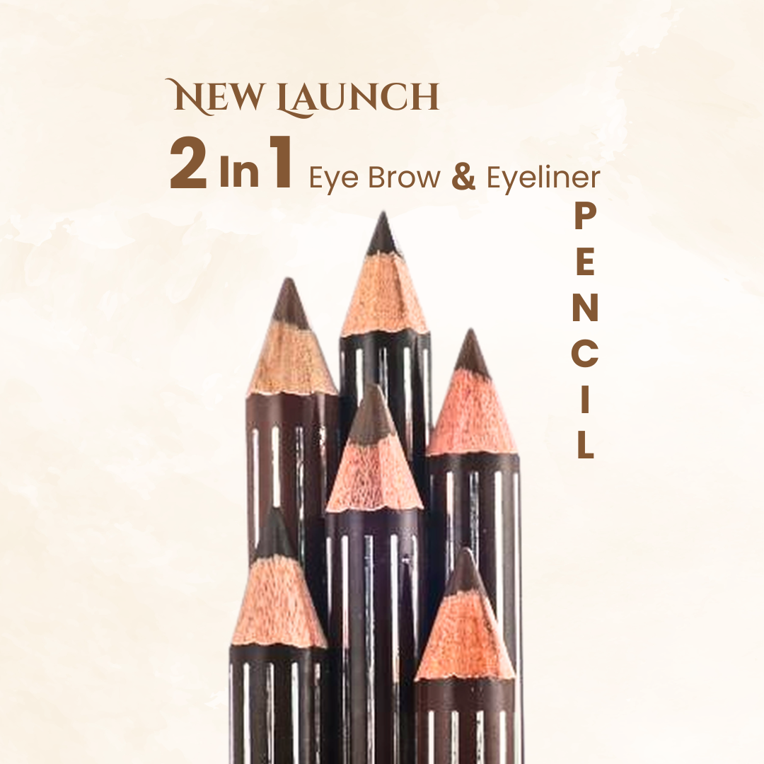 Miss Rose 2 in 1 Eyebrow & Eyeliner Pencil