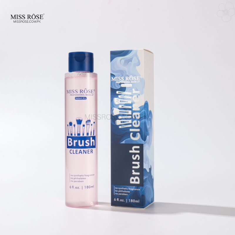 Miss Rose Brush and Puff Cleaner