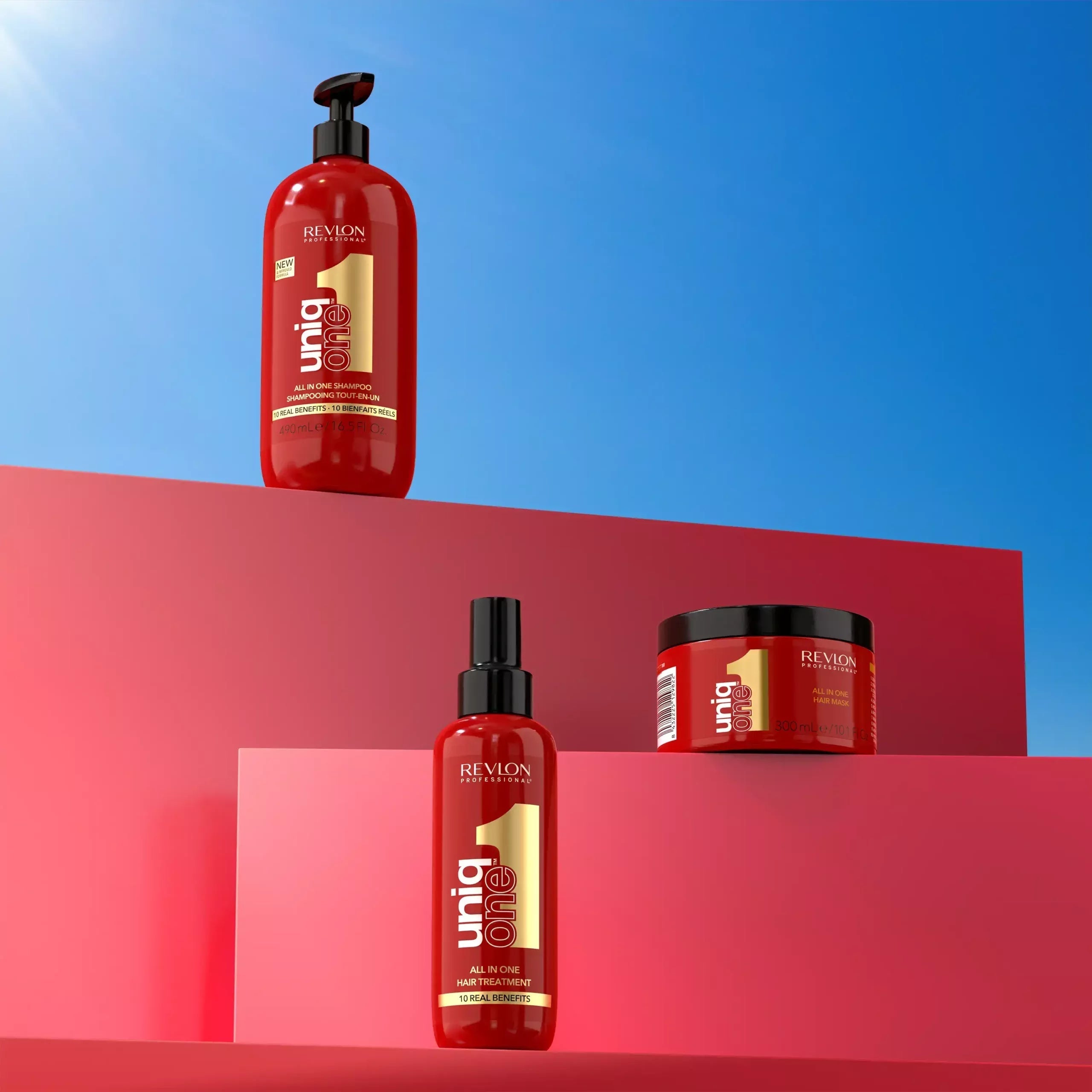 Revlon Professional UniqONE™ Foam Treatment - 200ml - "All-in-One" 10 Benefits Hair Serum - Classic Fragrance