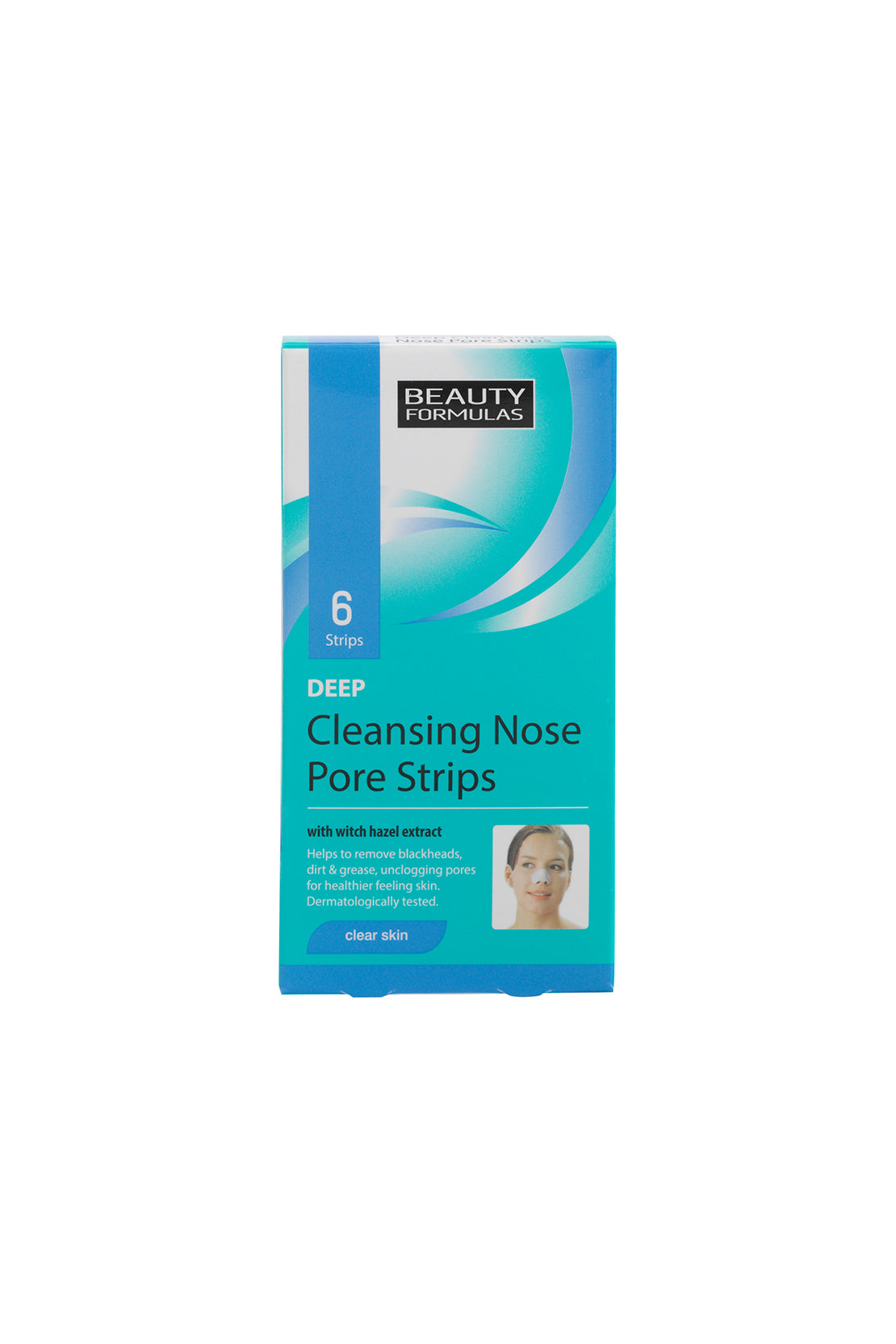 Beauty Formulas Deep Cleansing Nose Pore Strips 6S