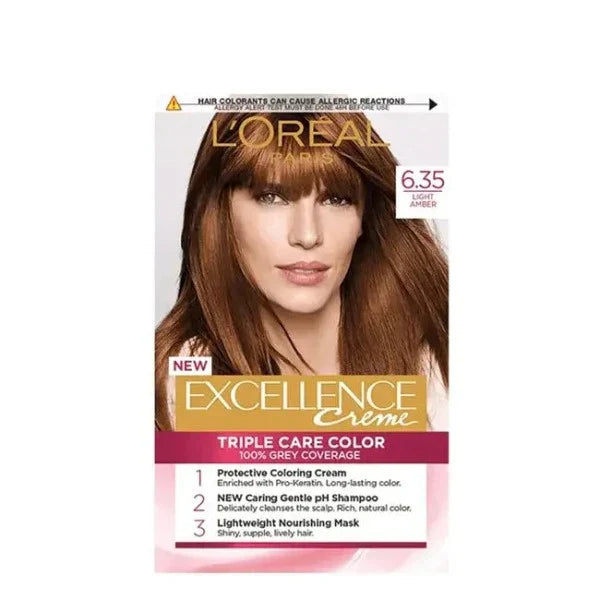 L'OrÃ©al Hair Color 6.35 Light Amber
