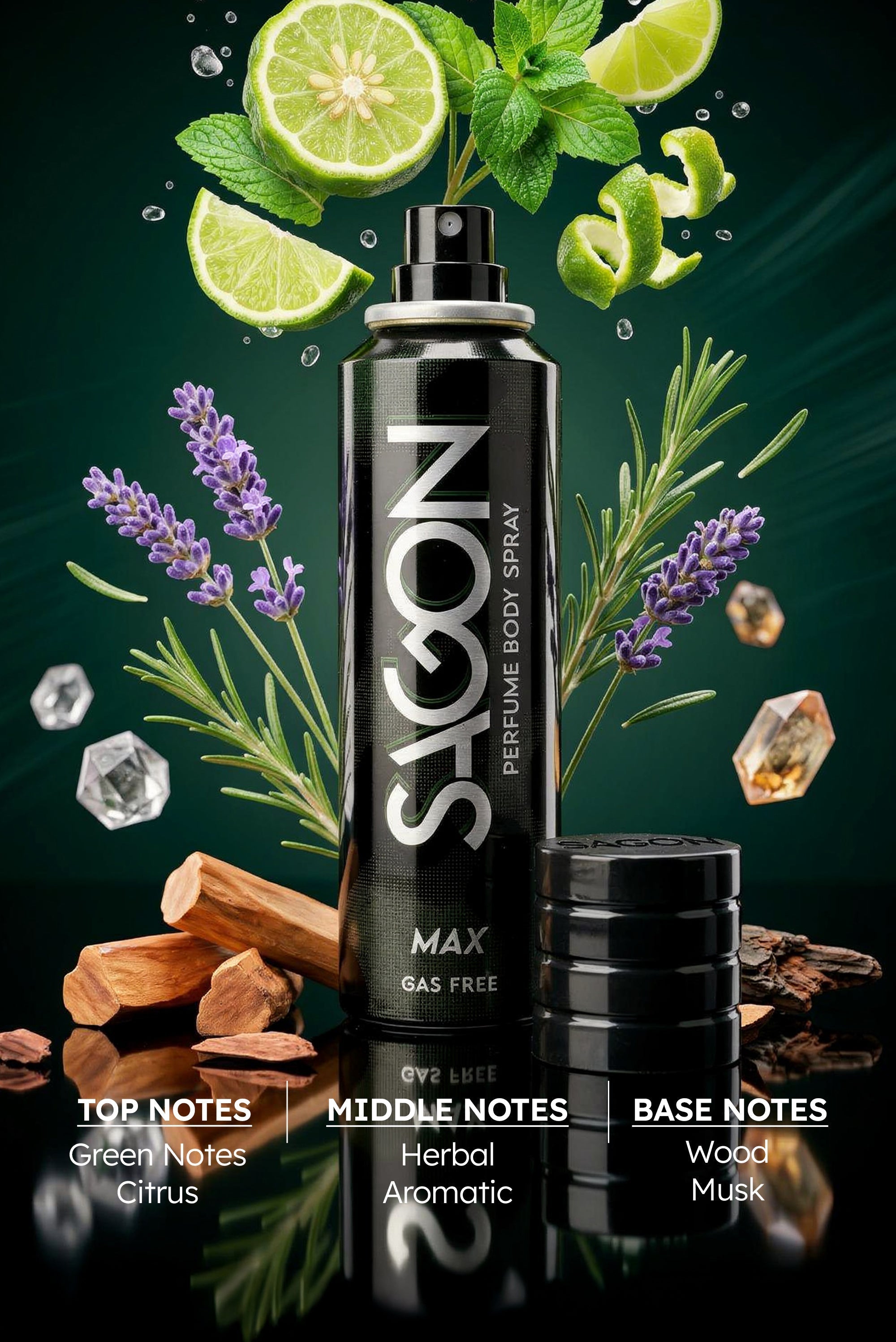 Fragrance Deluxe - Sagon Max (120ML)