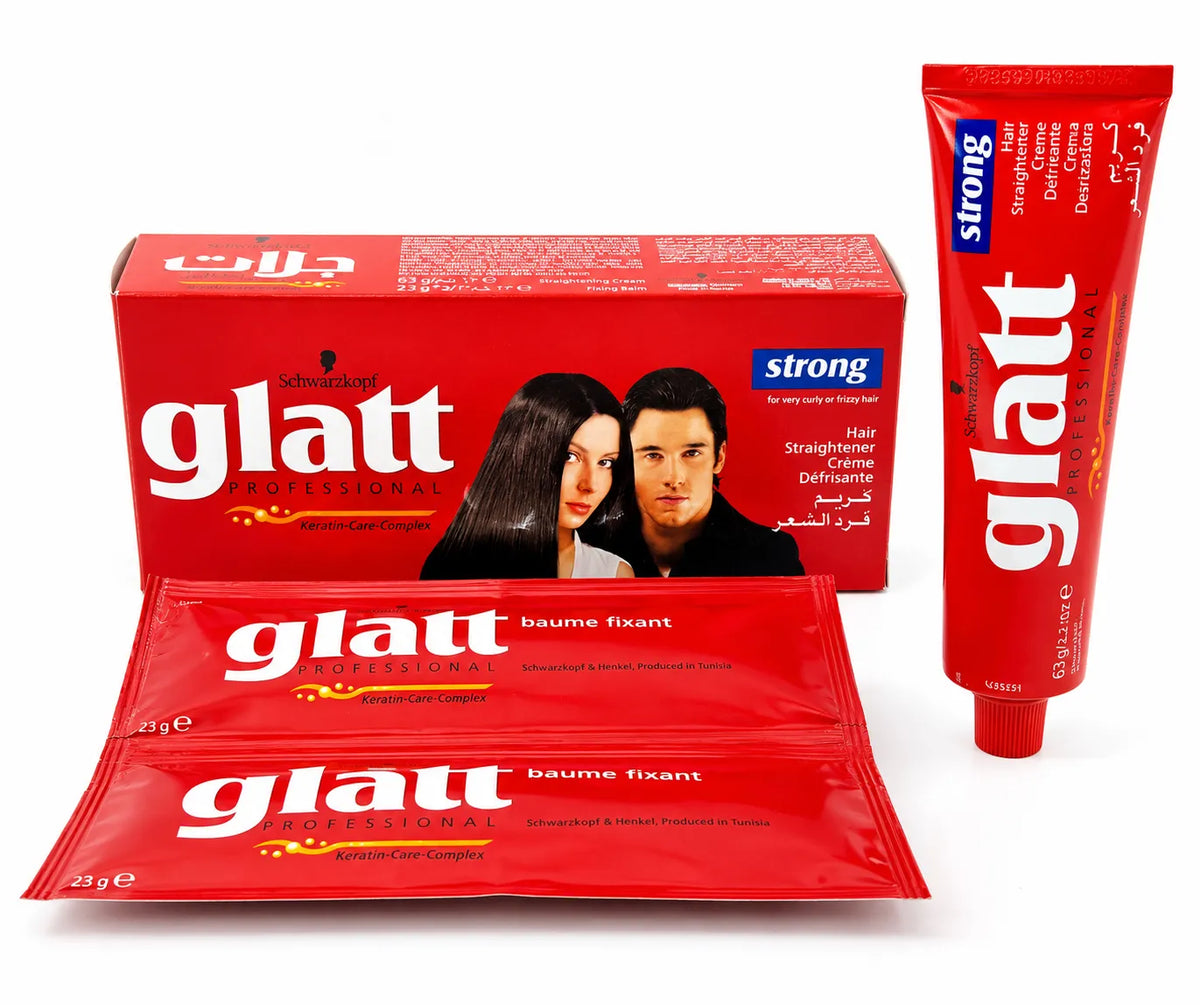 Glatt Keratin Care Complex Hair Straightening Cream