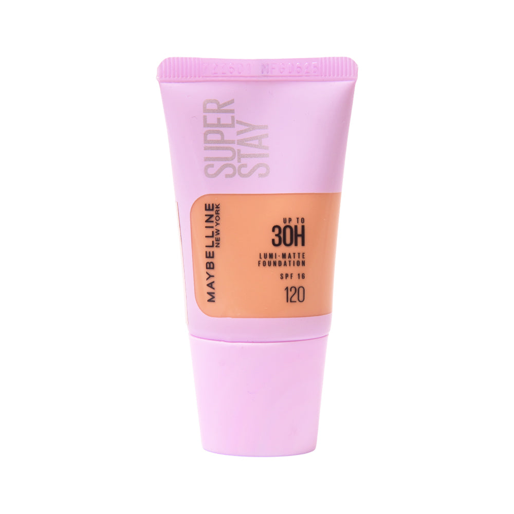 MAYBELLINE SUPERSTAY LUMI MATTE FOUNDATION TUBE18ML AS X