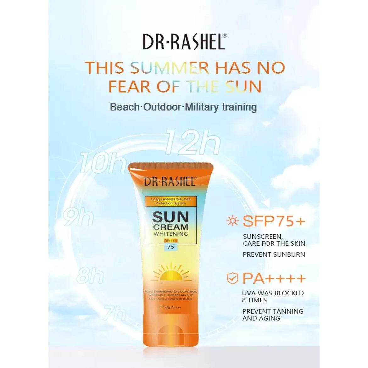 Dr Rashel Sun Cream - SPF+++ 75- BRIGHTENING DRL-1465