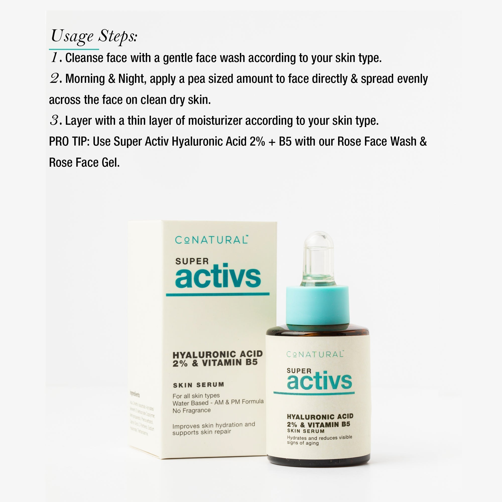Conatural-Hyaluronic Acid 2% + B5 Skin Serum