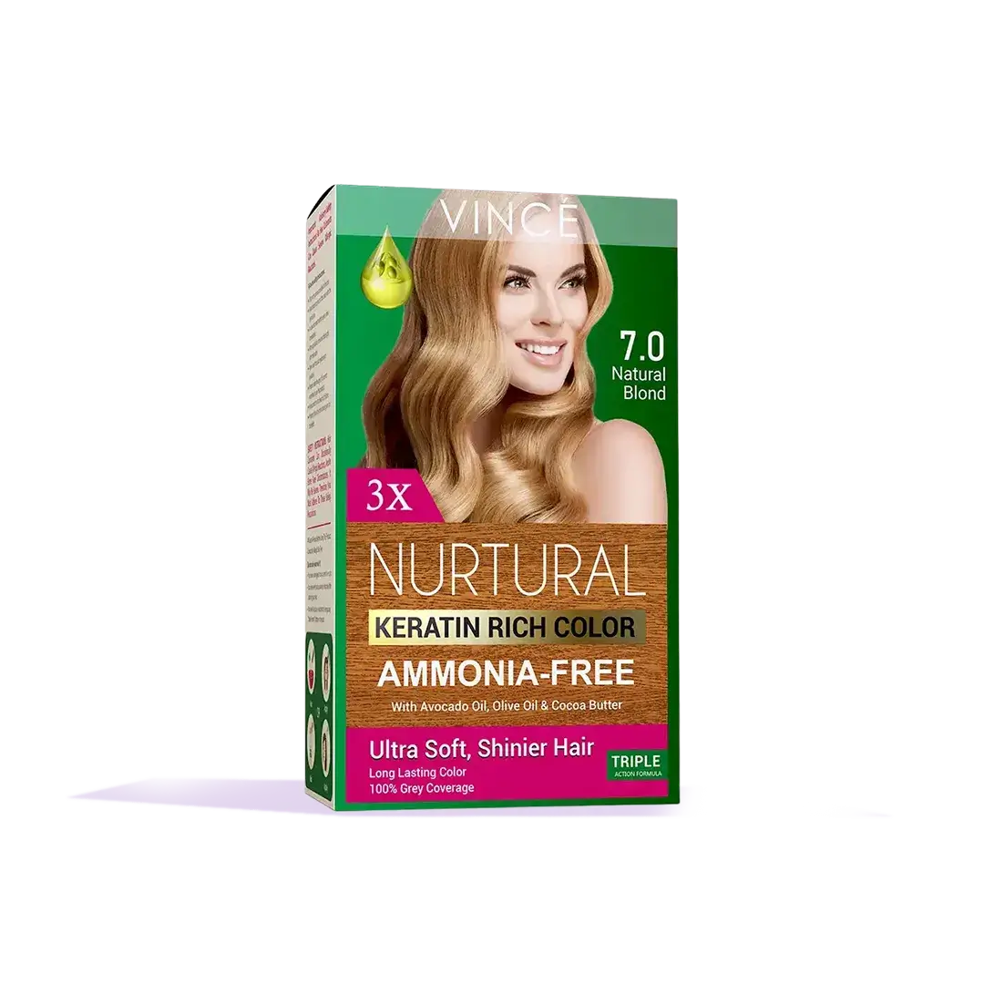 7.0 - Natural Blond - Nurtural Women Hair Color