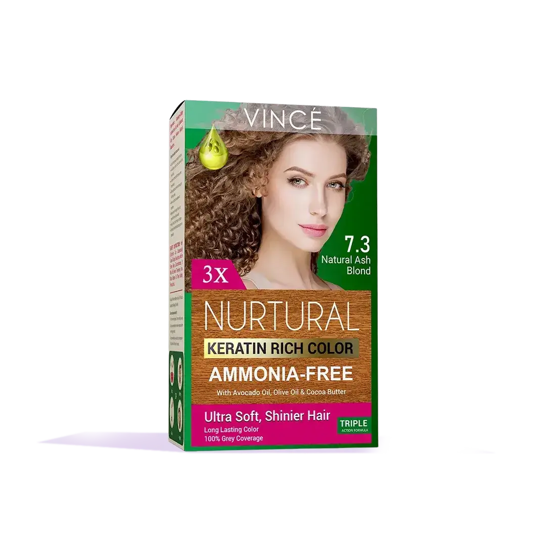 7.3 - Natural Ash Blond - Nurtural Women Hair Color