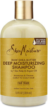 SheaMoisture  Raw Shea Butter Deep Moisturizing Shampoo 13Oz SheaMoisture  