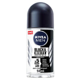Nivea Men Black & White Invisible Original Deodorant Roll on 50ml NIVEA  