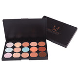 Miss Rose Concealer & contour Palette Makeup 15 Colors Cream MISS ROSE  