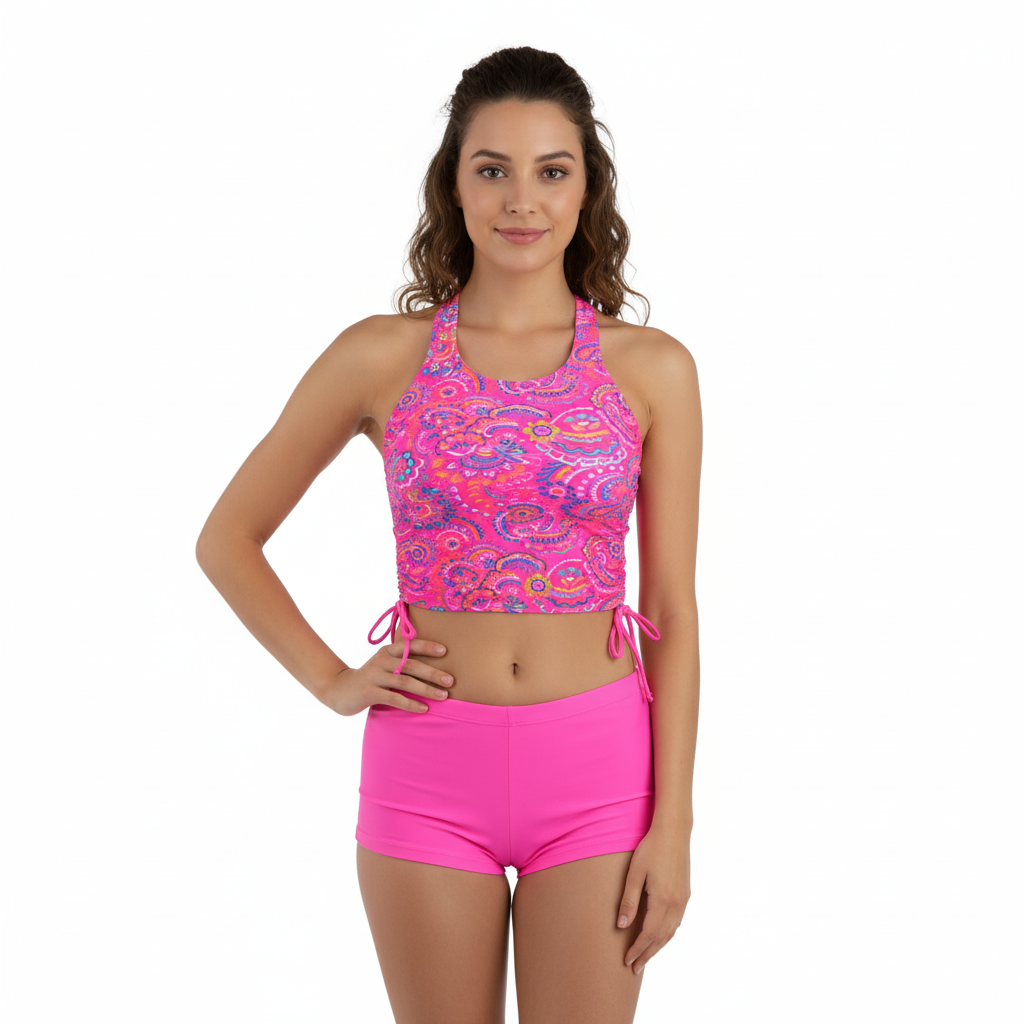 Printed Swim Suit H612