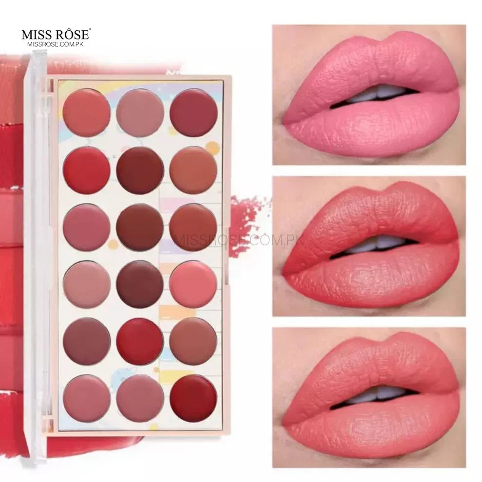 Miss Rose 18 color Lipstick kit