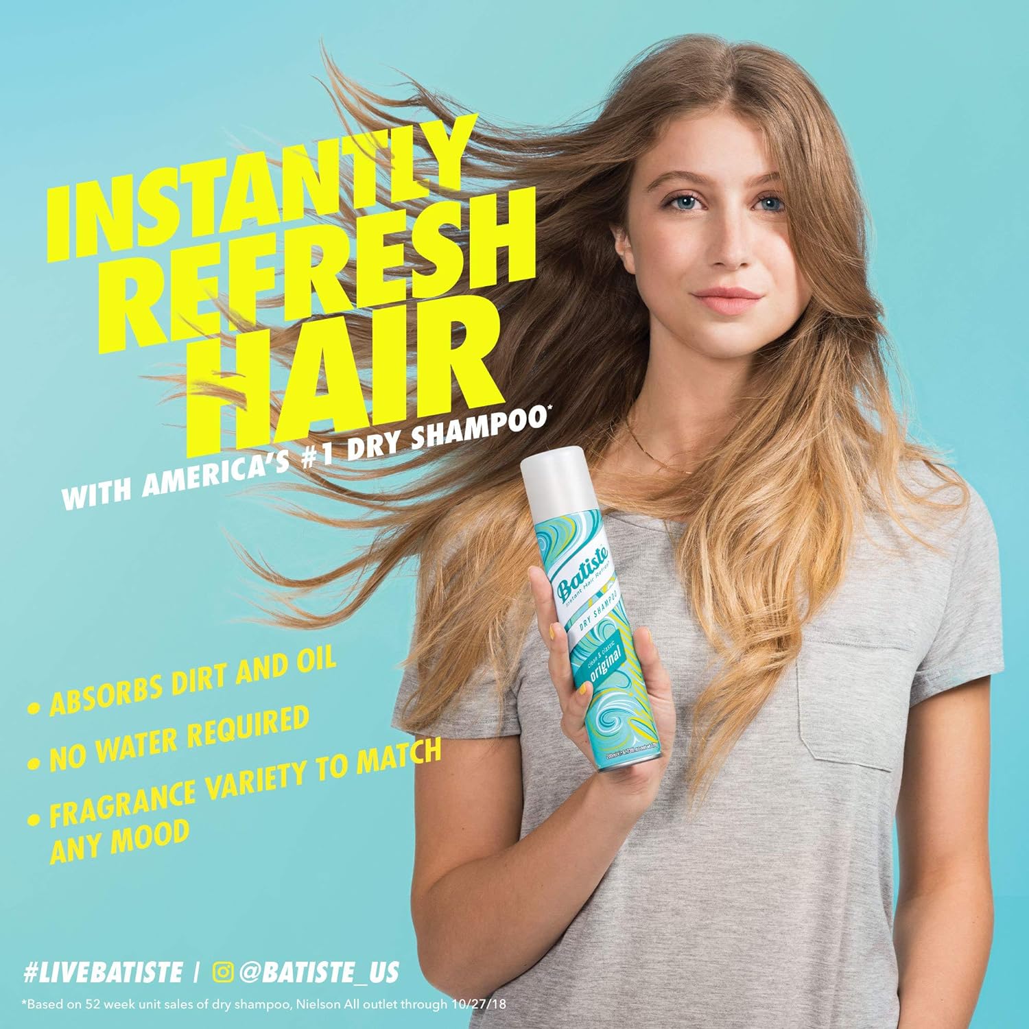 Batiste Dry Original Shampoo 200ml