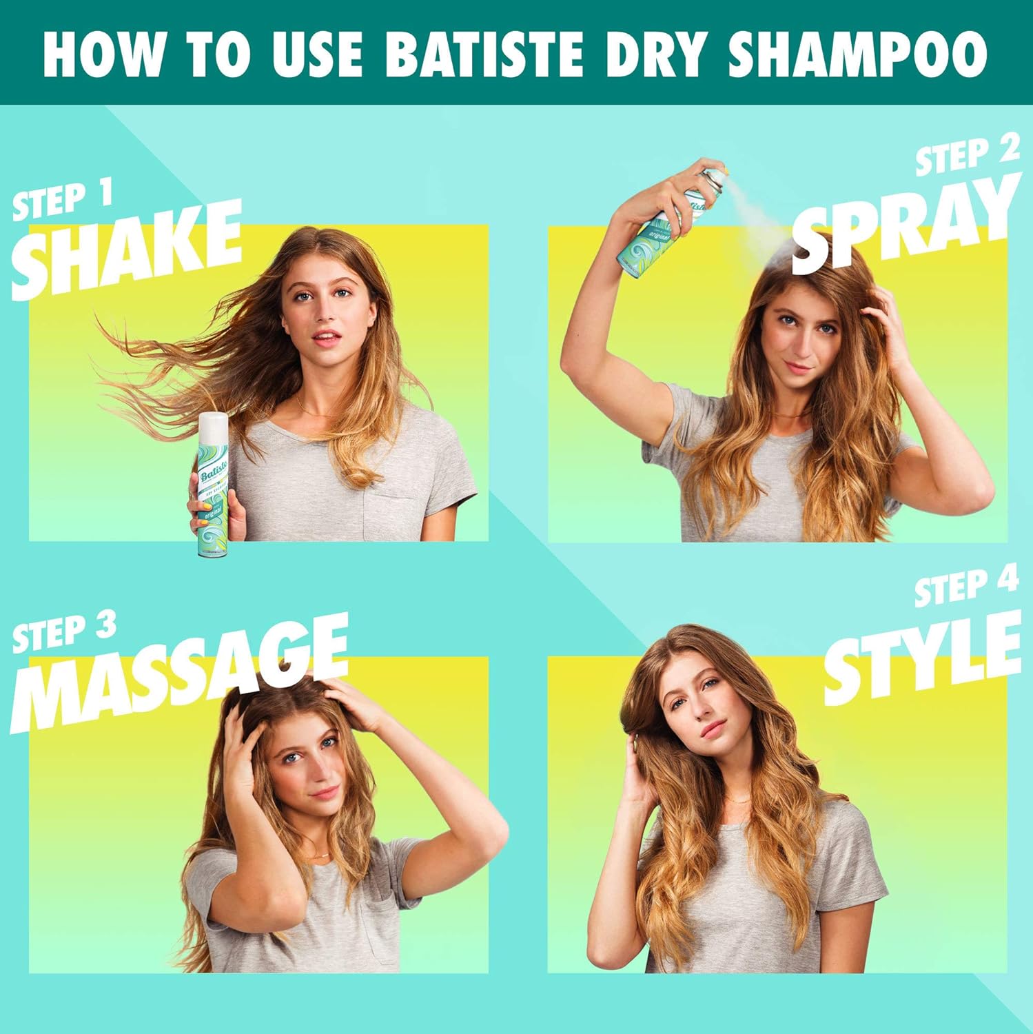 Batiste Dry Original Shampoo 200ml