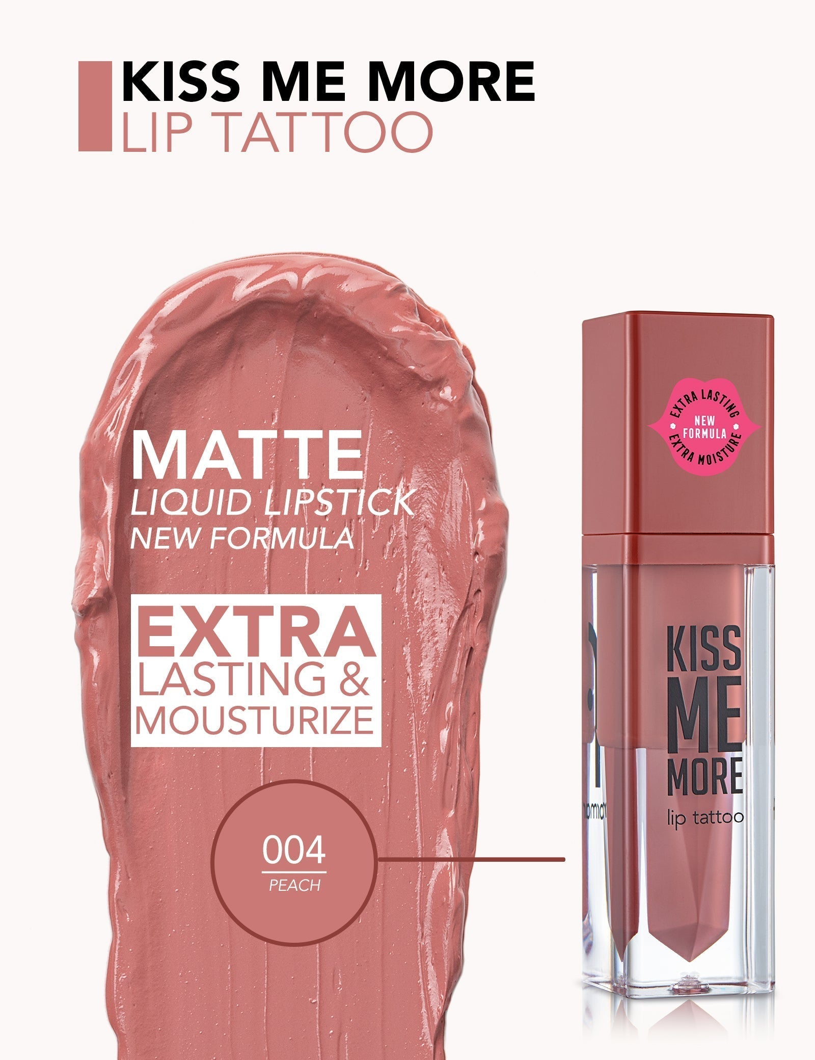 Flormar Kiss Me More Lip Tattoo Lipstick