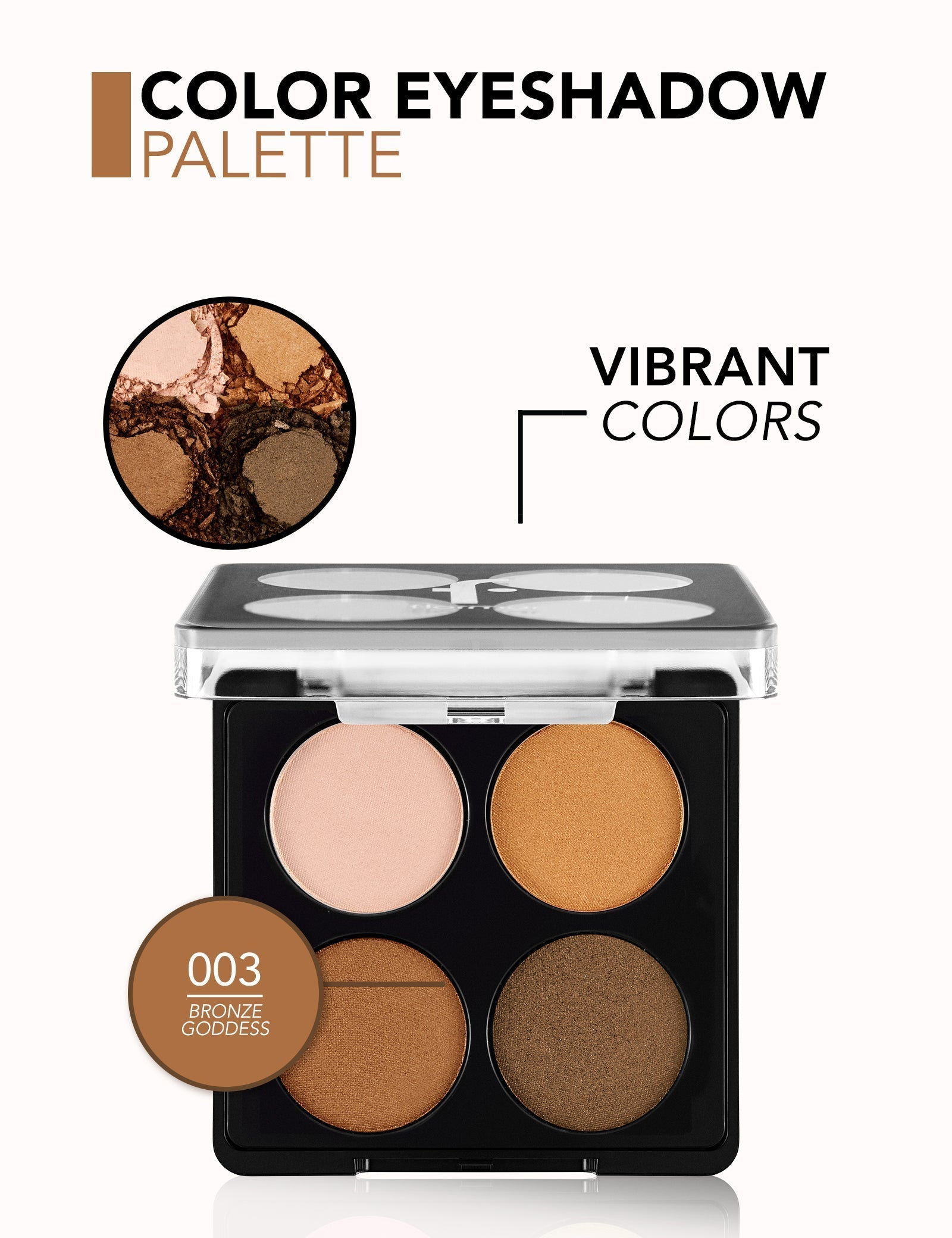Flormar Color Eye Shadow Palette 6G
