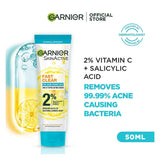 Garnier - Bright Anti Acne Face Wash - 50ml Garnier  