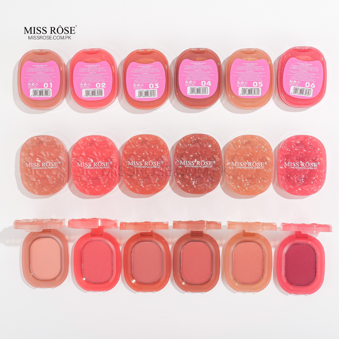 Miss Rose Velvet Glow Creamy Blush