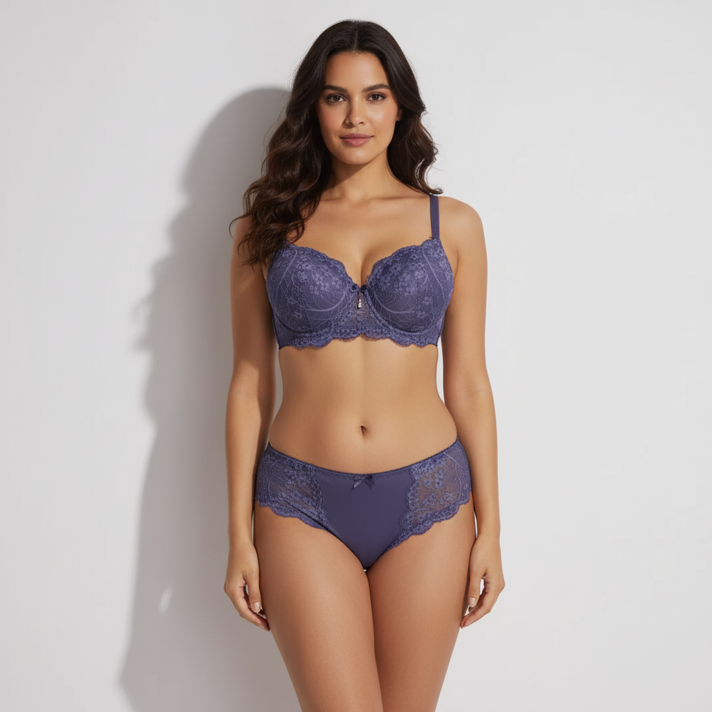 Push Up Wire Bra Set - A2034