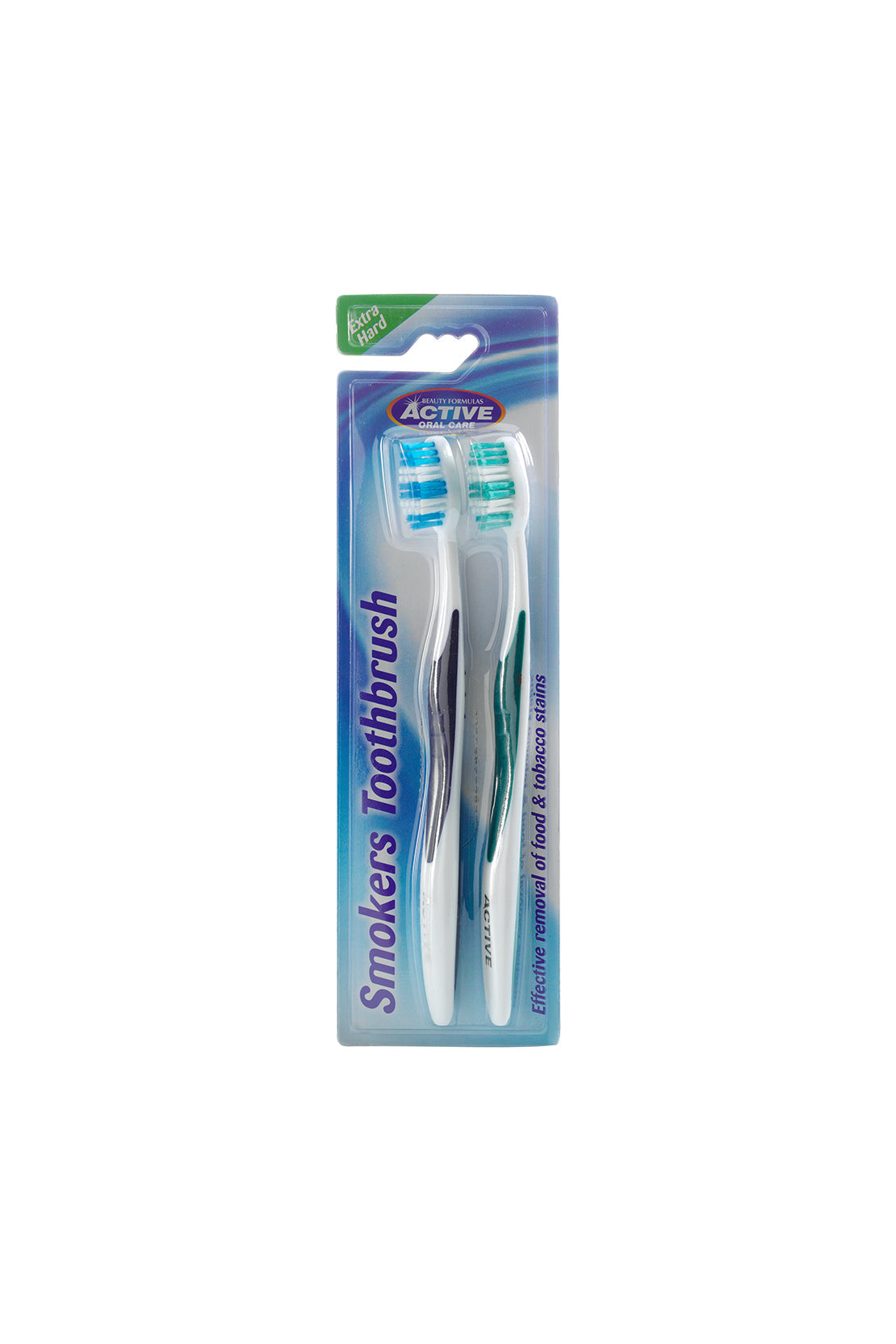 Beauty Formulas Active Smokers Extra Hard Tooth Brush 2S
