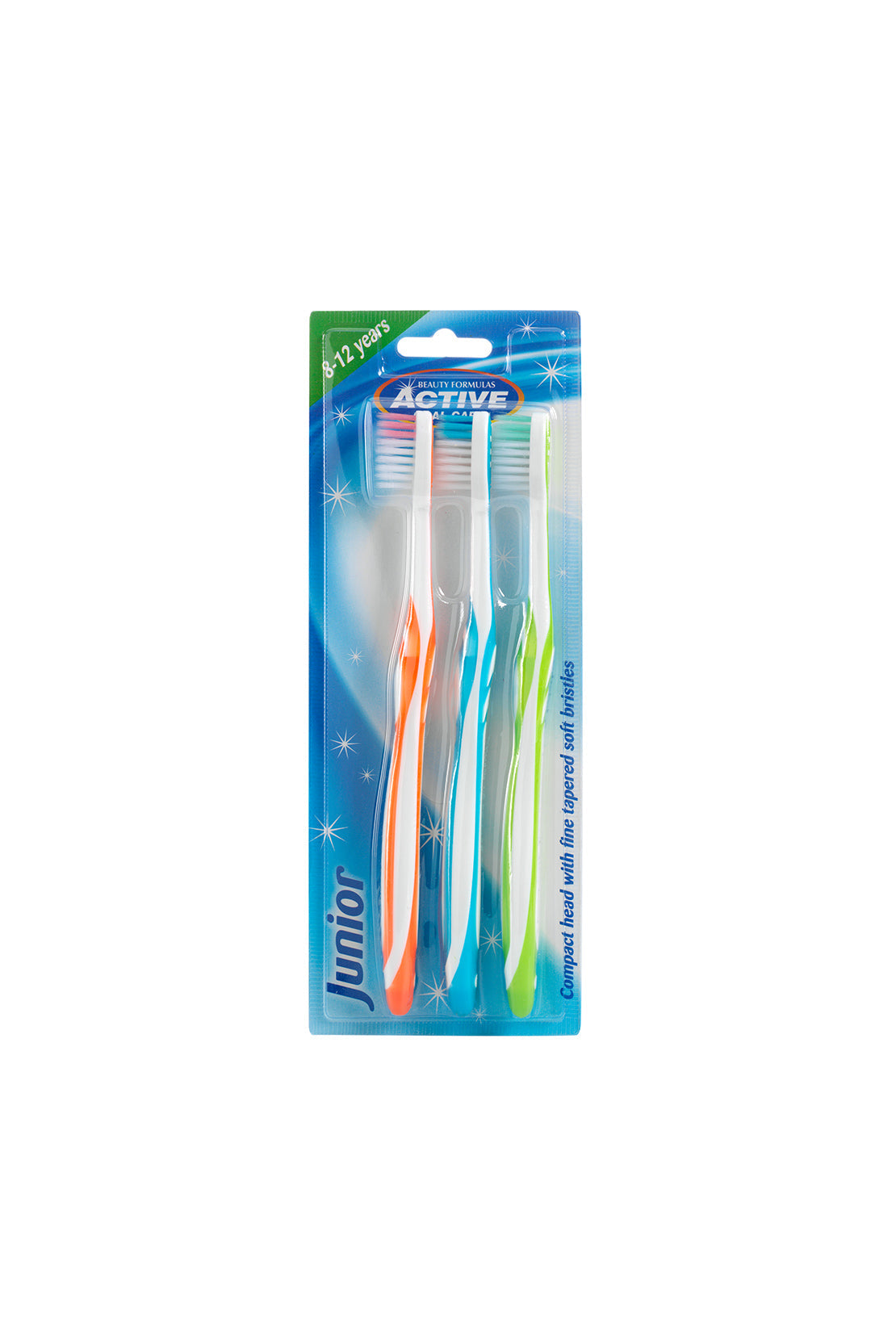 Beauty Formulas Active 3S Junior Tooth Brush 8-12Years