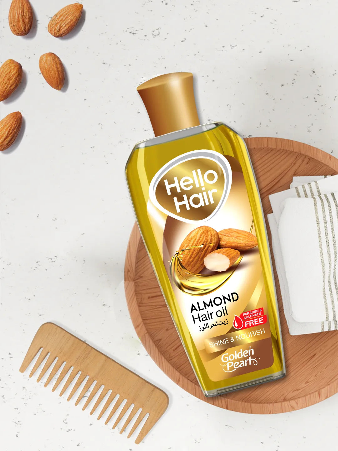 Hello Hair Almond Hair Oil