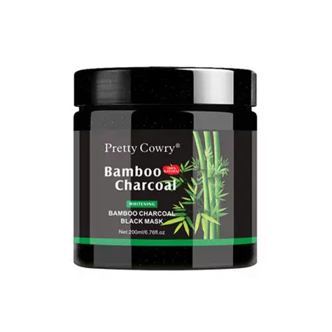 Pretty Cowry Bamboo Tear Black Mask 200ml