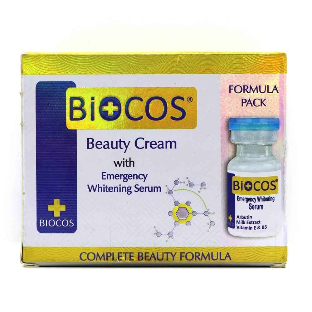 Biocos Emergency whitening cream with Serum