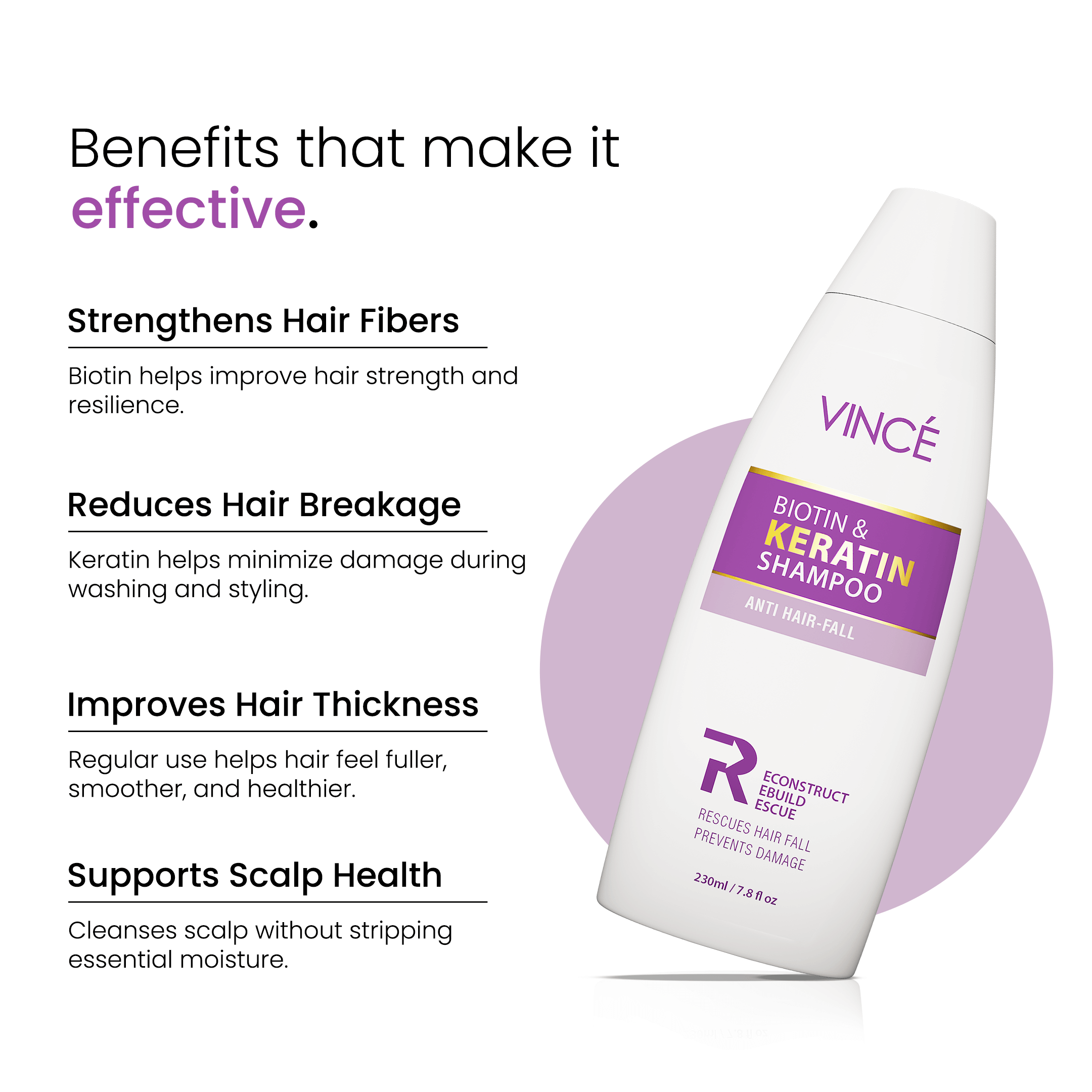Biotin & Keratin Shampoo