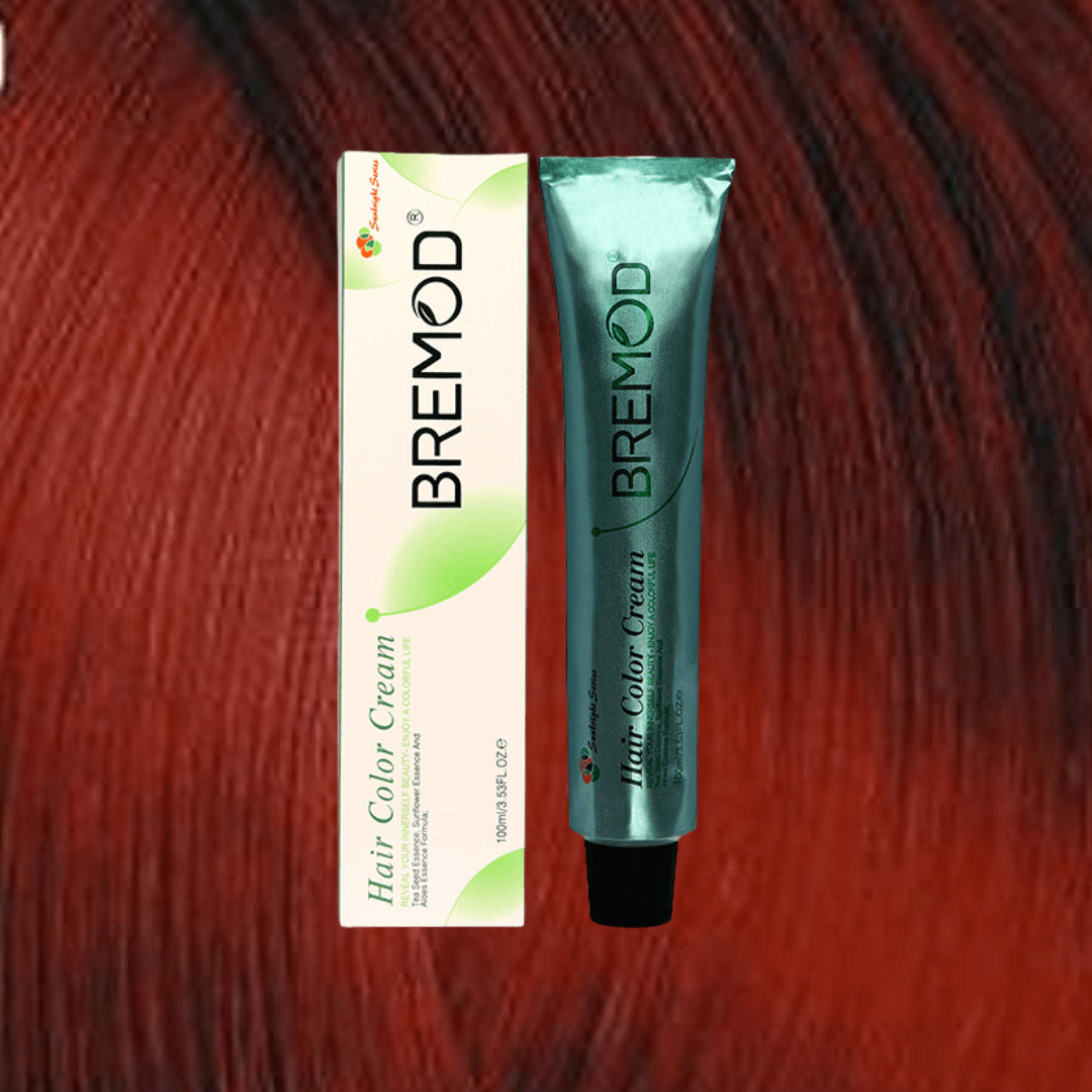 0.66 Bremod Hair Color 100ml Red