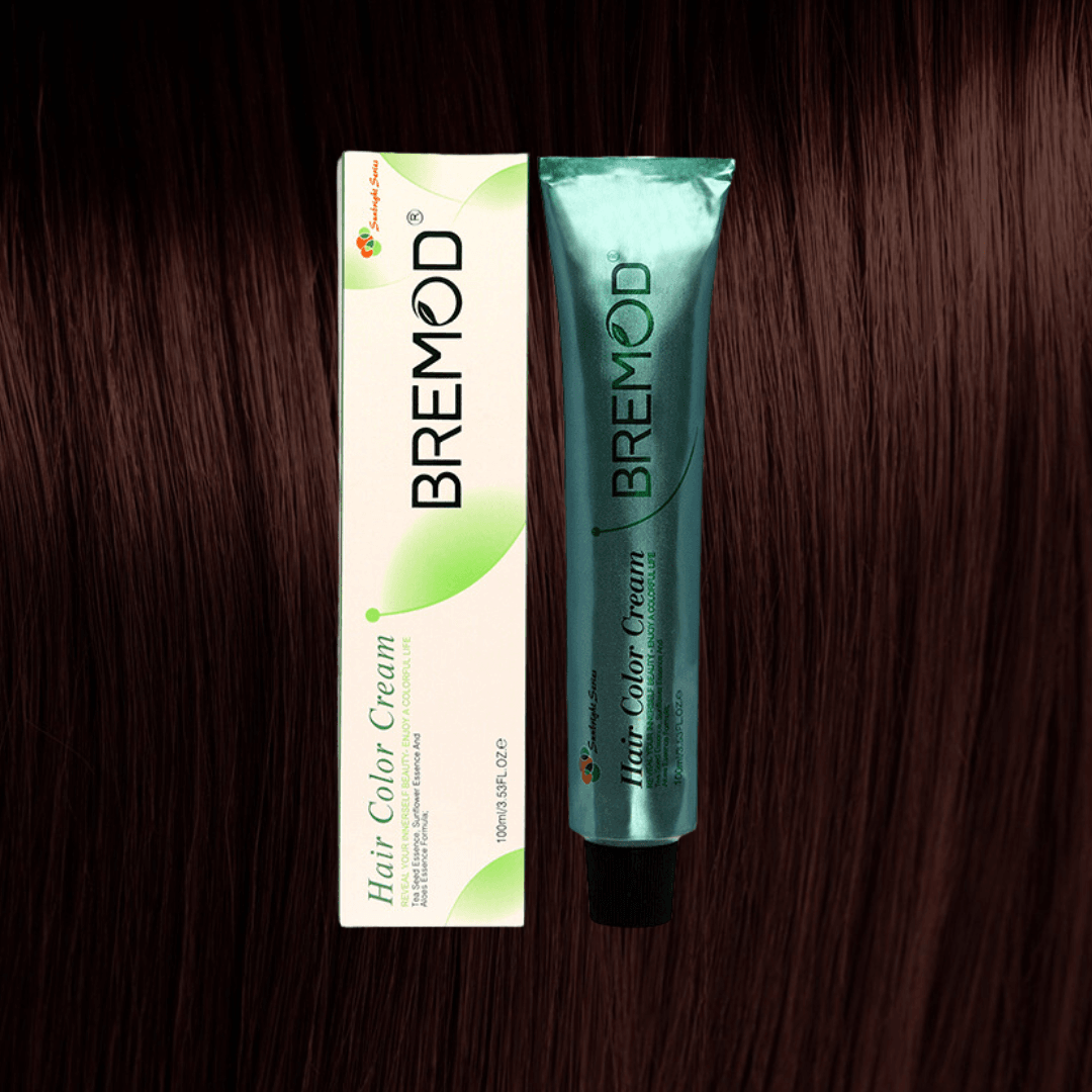 4.5 Bremod Hair Color 100ml Medium Mahogny Brown