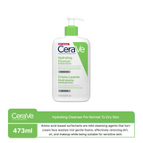 CeraVe- Hydrating Cleanser For Normal To Dry Skin, 473 Ml Glam El Garbo  