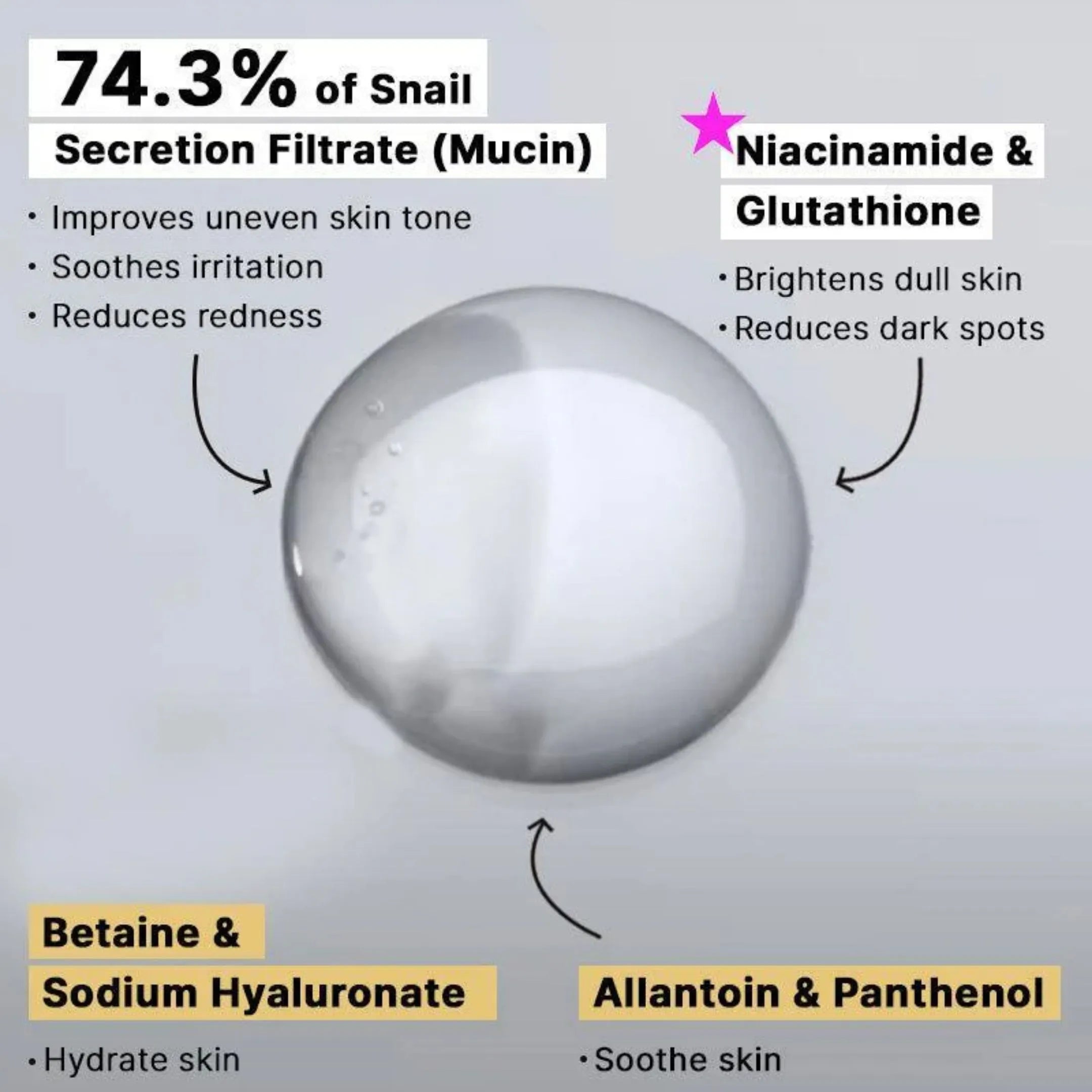 Cosrx Advanced Snail Radiance Dual Essence - 80ml