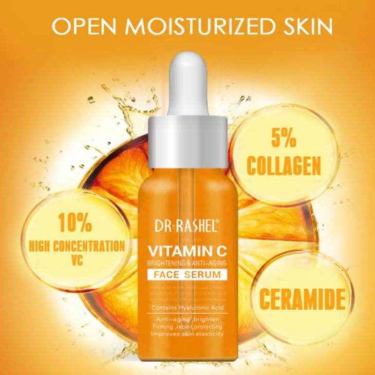 Dr Rashel Vitamin C Face Serum 50ml - Brightening Face Serum DRL-1431