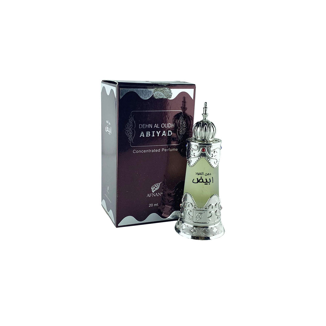 Afnan Dehn Al Oudh Abiyad Oil Perfume 20ml