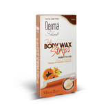Derma Shine Full Body Wax Strips - Papaya & Vitamin C Extracts Derma Shine  