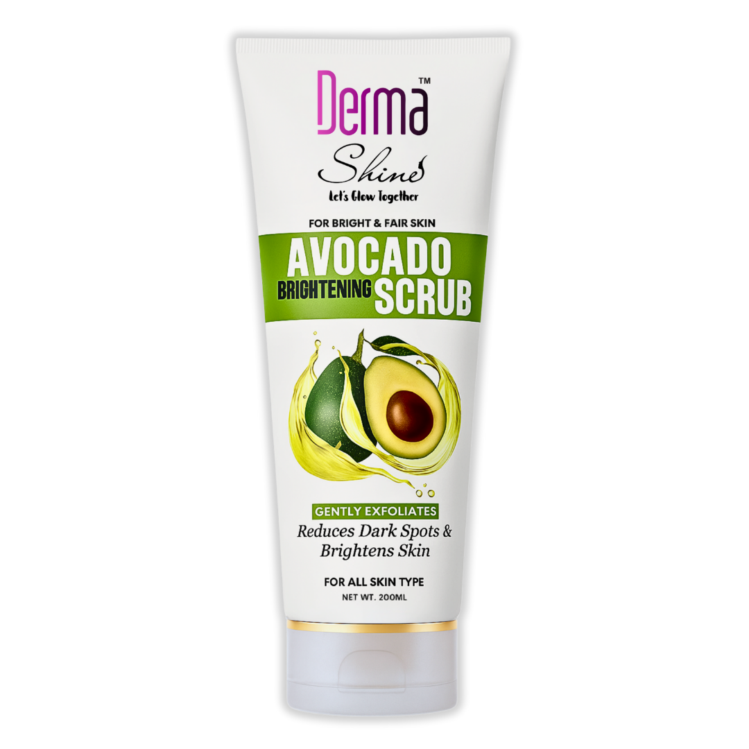 Derma Shine Avocado Brightening Scrub