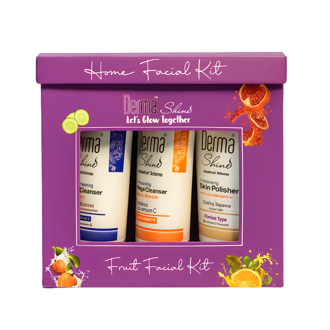 Derma Shine Fruit Facial Kit