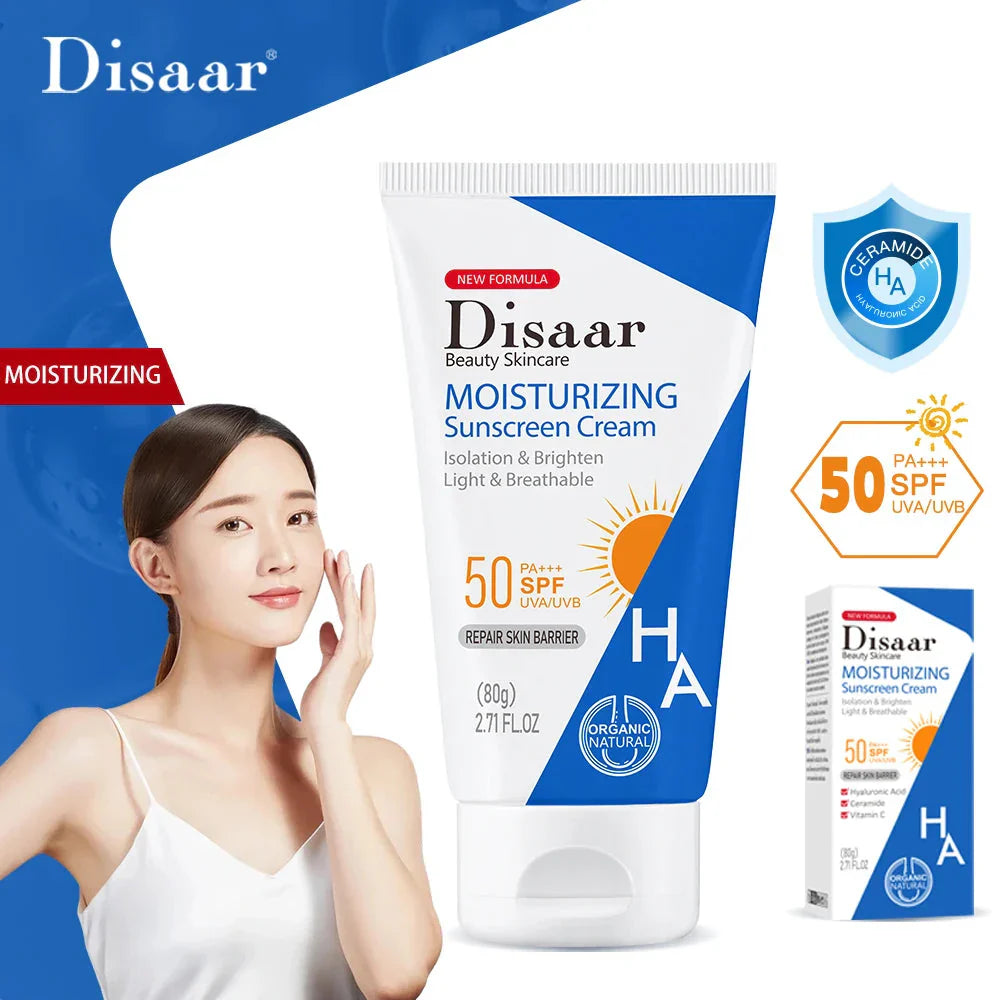 Disaar Moisturizing Sunscreen Cream Spf 50 80Gm Disaar  