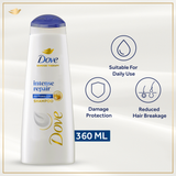 DOVE - INTENSE REPAIR SHAMPOO - 360ML Unilever  