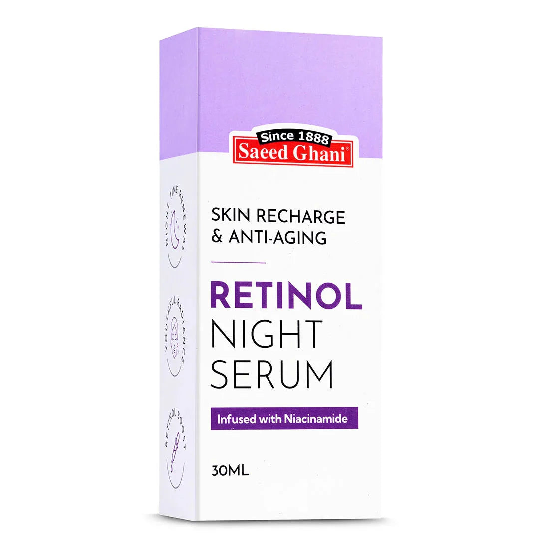 Retinol Skin Recharge & Anti-Aging Night Serum Saeed Ghani  