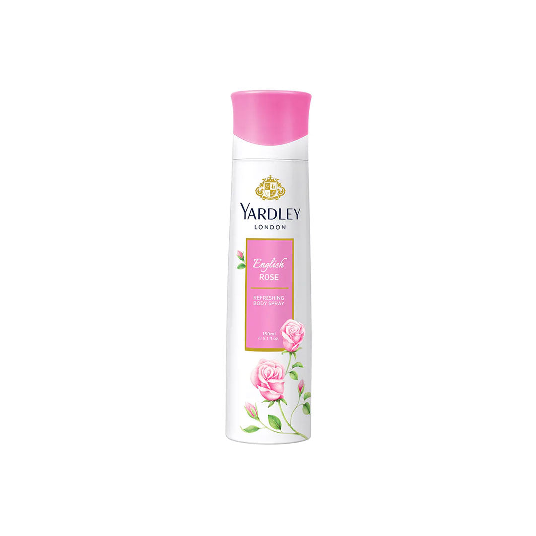 Yardley English Rose Body Spray For Women 150ml