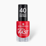 Essence Pretty Fast Nail Polish 5ml - 03 Ready Steady Red Essence  