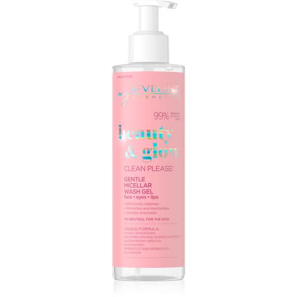 Eveline Beauty and Glow Gentle Micellar Wash Gel 200ml