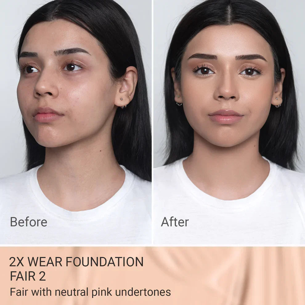 SH 2X Wear Foundation 30ml -  02 Fair