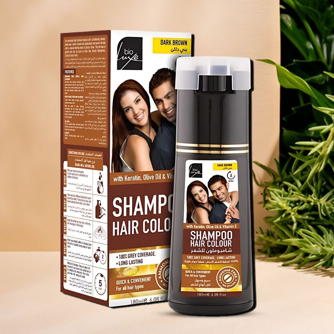 Bio Luxe Hair Color Shampoo (Dark Brown)