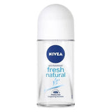 Nivea Fresh Natural Anti Perspirant Roll on 50ml NIVEA  