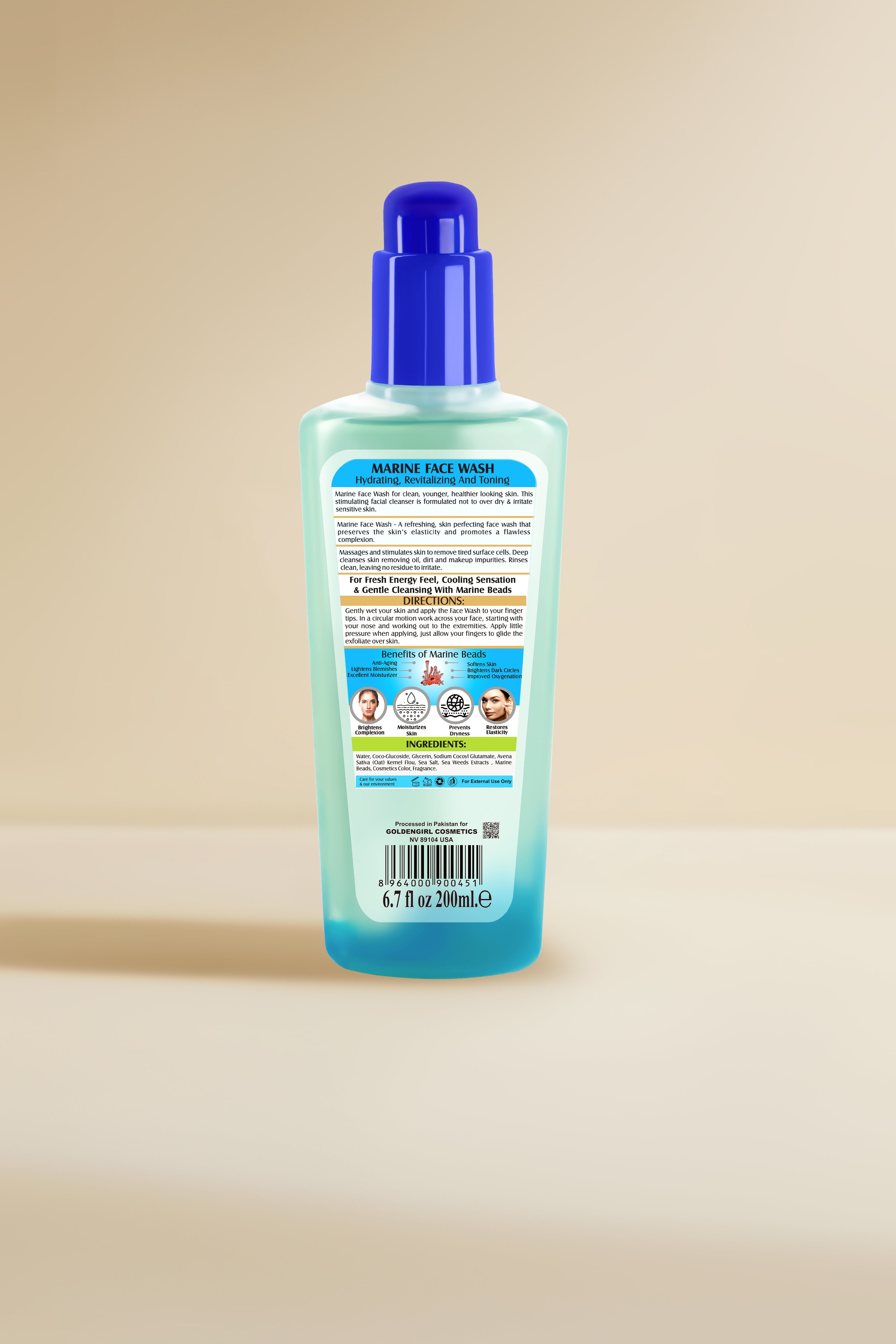 Marine Face Wash