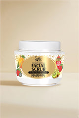 Facial Scrub with Peach, Strawberry, and Kiwi Golden Girl Cosmetics  
